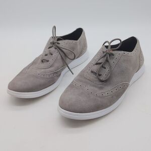 Cole Haan Women's Lunar Grand OS Sz 9 Wingtip Suede Sneakers
